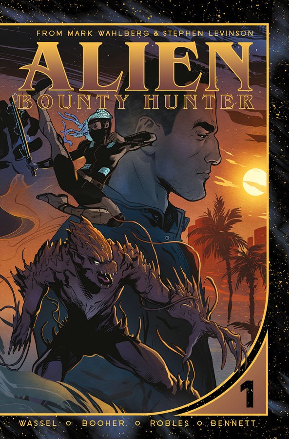 Cover - Alien Bounty Hunter #1 by Adrian Wassel (Graphic Novel Review) 